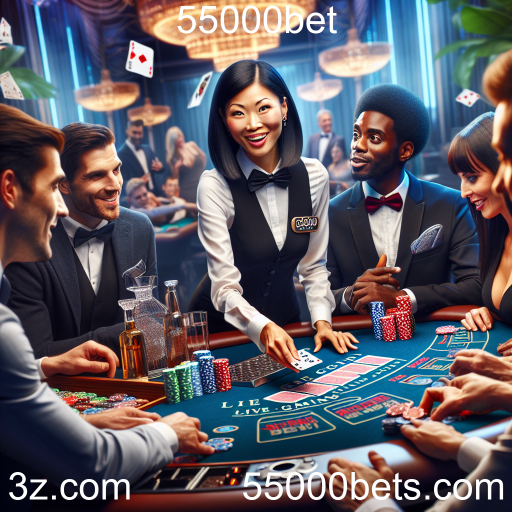 Explorando os Jogos ao Vivo na 55000bet